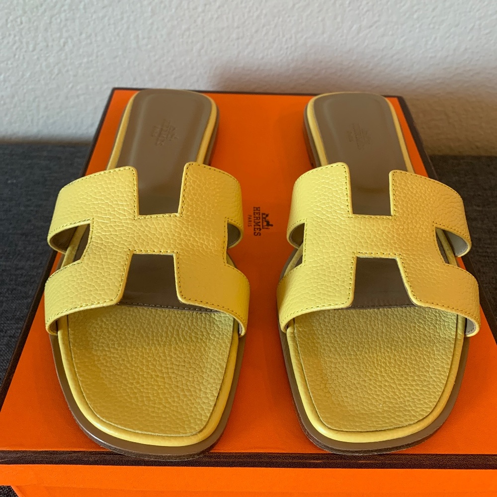 Oran Yellow Sandals